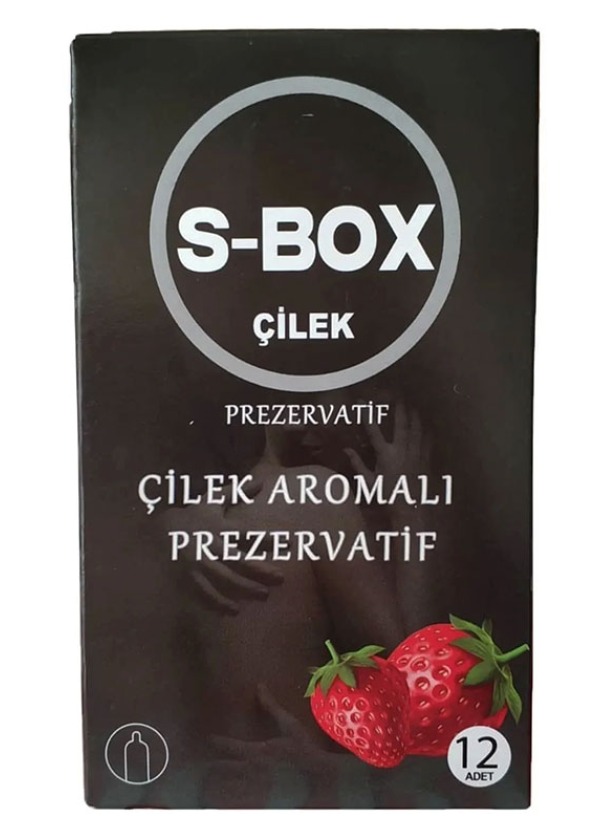 S-Box Çilek Aromalı Prezervatif 12'li